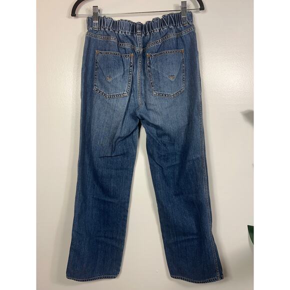 Hudson Jeans Remi High Rise Straight Leg Jeans Elastic Waist Women's 28 / 6 - Picture 3 of 12